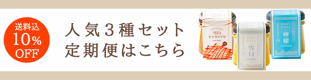 人気アイテム3種セット定期便