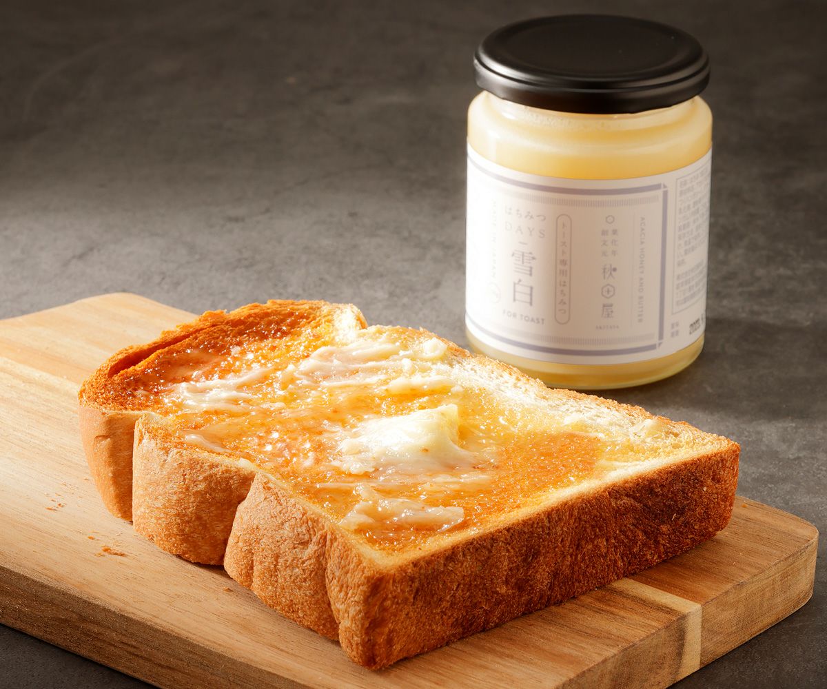 （大容量）はちみつバター はちみつDAYS トースト専用はちみつ 雪白250g